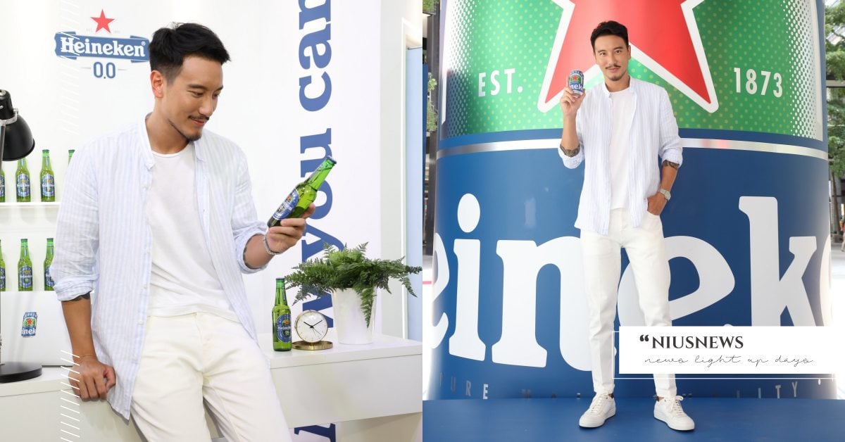 「帥爸王陽明」擔任海尼根0.0活動大使！Sunny：我的解酒方式就是繼續喝！ 王陽明、Sunny、海尼根、啤酒、無酒精飲料、開車也能喝、蔡詩芸、海霧