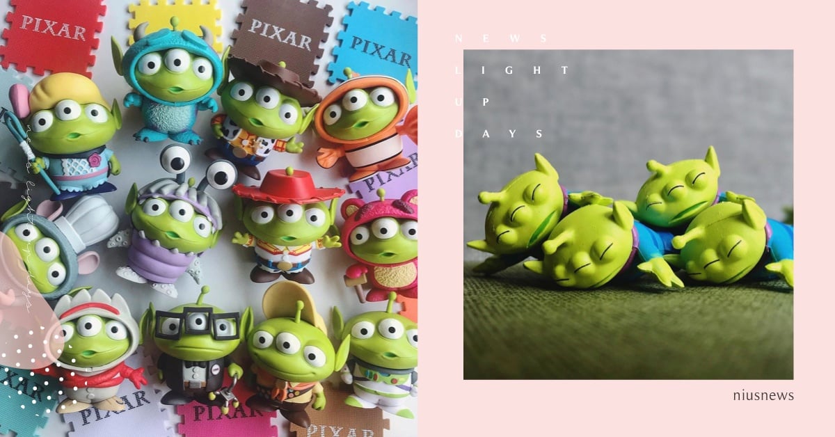 近期3款「三眼怪」公仔開箱，變裝造型可愛指數直線飆升！| 打翻玩具箱 玩具總動員、三眼怪、扭蛋、玩具、公仔