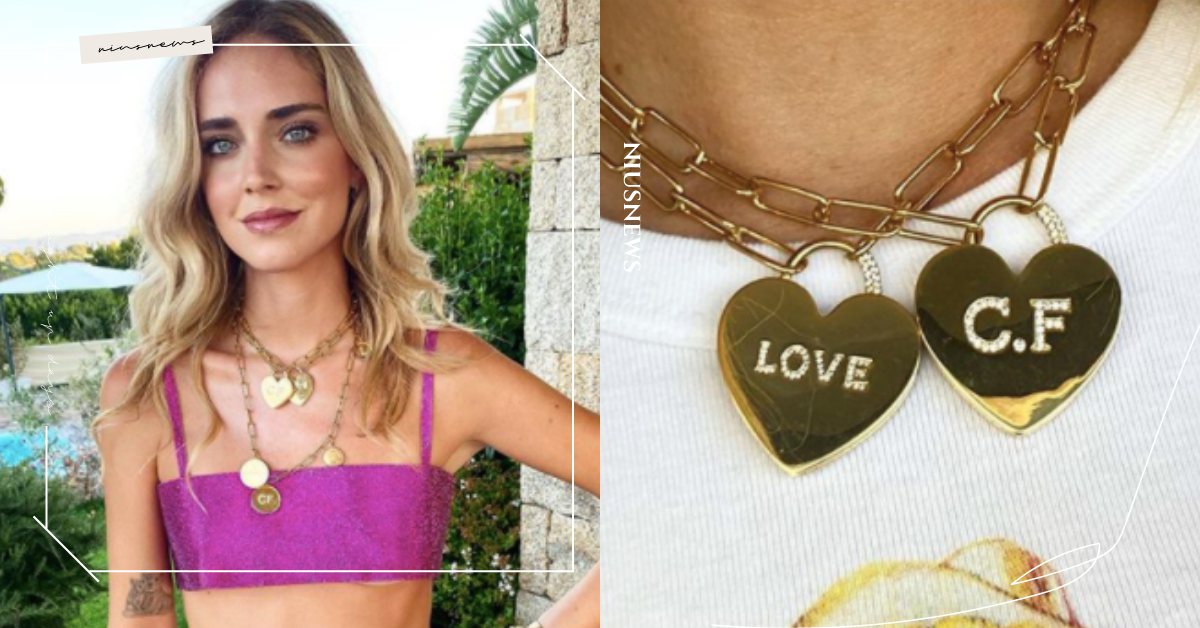 Chiara大愛心項鍊被問翻！APM Monaco訂製系列，正反面都能刻上文字！ Chiara Ferragni、APM Monaco、訂製、愛心、項鍊