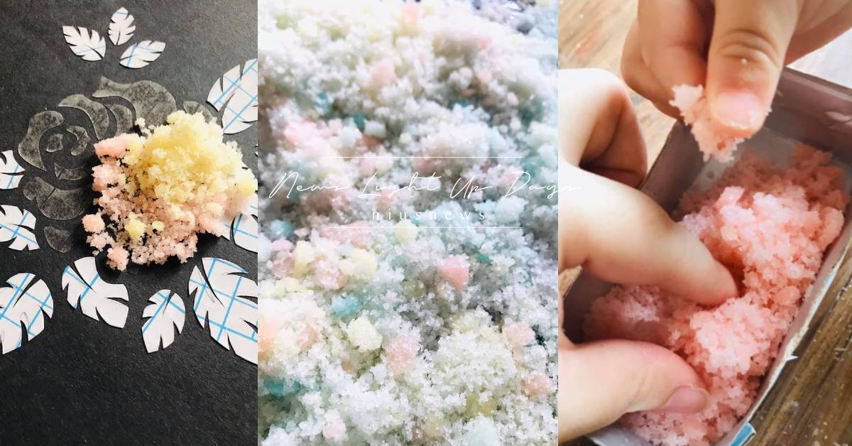 如何刺激孩子感覺統合？媽媽「自製彩色鹽巴」來個不同於以往的繪畫體驗吧！ 想像力、 創造力、 專注力訓練、 感覺統合、 鹽巴畫