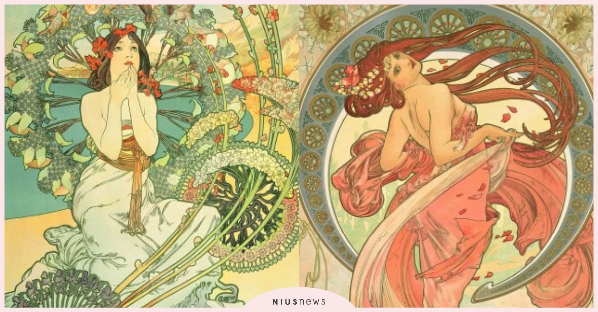 《永恆的慕夏─線條的魔術》特展2021登台！250幅真跡原作、經典畫作一次展出 永恆的慕夏線條的魔術、捷克藝術家、展覽、阿爾豐斯慕夏、慕夏風格