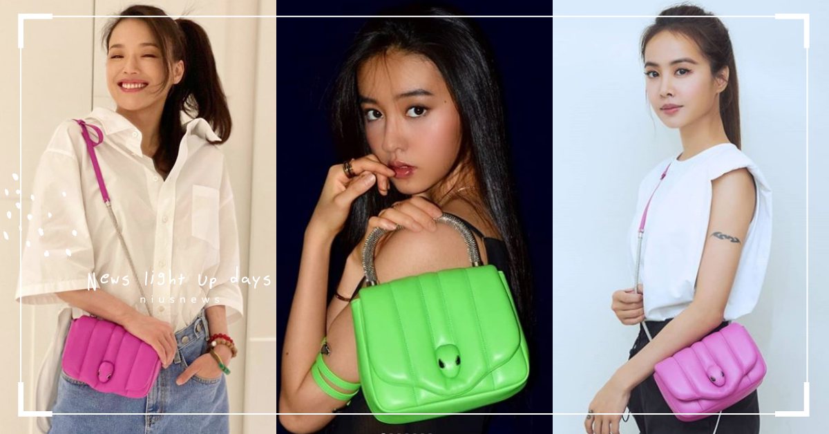 蔡依林、舒淇、Kōki全在曬！AMBUSH×BVLGARI糖果色聯名包太可愛！ AMBUSH、BVLGARI、聯名、蔡依林、舒淇、Kōki、包包、蛇頭包、Serpenti