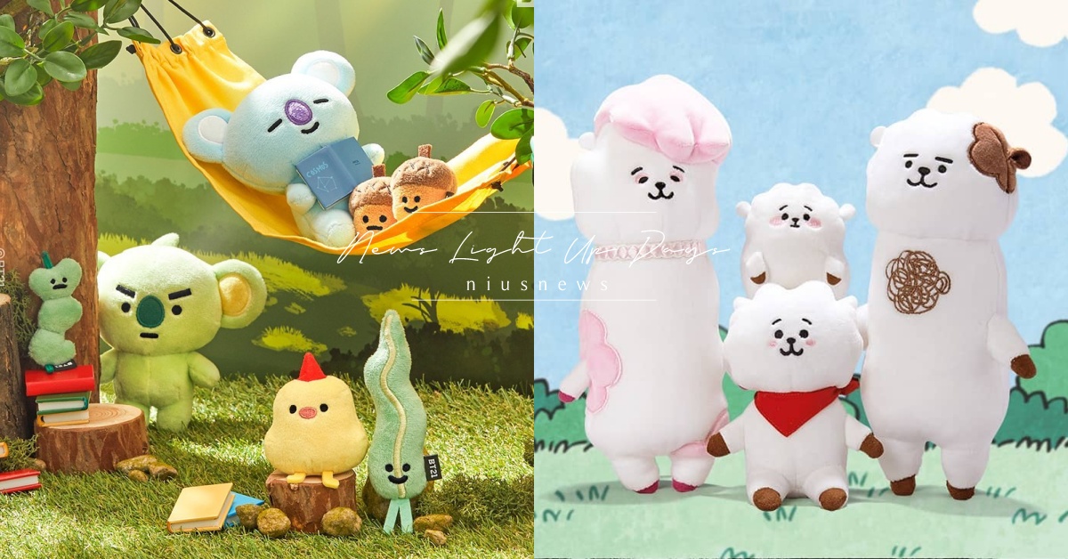  「BT21家族與朋友玩偶」系列限定釋出！等了九個月終於能把「35隻」全部入手 BT21、宇宙明星、KOYA、RJ、SHOOKY