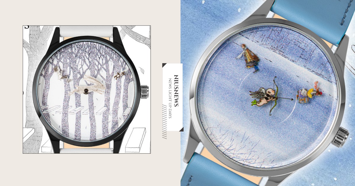 Infantry×幾米聯名限量錶！《向左走向右走》等經典作品手上戴著走！ Infantry、幾米、聯名、手錶、配件、飾品、向左走向右走、森林裡的秘密、月亮忘記了、插畫