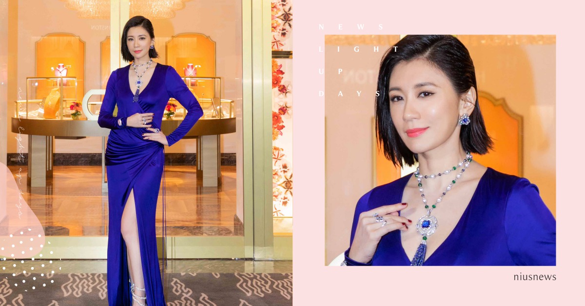 性感到噴鼻血！賈靜雯穿低胸禮服現身寶格麗概念店開幕，羞說「這副珠寶給了我安全感」 賈靜雯、Bulgari、BVLGARI、寶格麗、麗晶、晶華酒店、概念店、珠寶、配件、流行、時尚