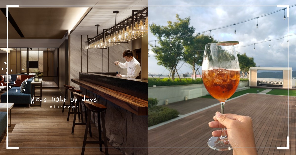 中山全新高空酒吧「國泰萬怡Drift  Bar」開幕！下班小酌也能俯瞰無邊際美景 Drift  Bar、Drift Lounge & Bar、妞新聞酒吧地圖、茶酒、亨利爵士琴酒Hendrick’s Gin、唐寧茶Twinings、中山、中山區、中山酒吧、高空酒吧、國泰萬怡、國泰萬怡酒店、
