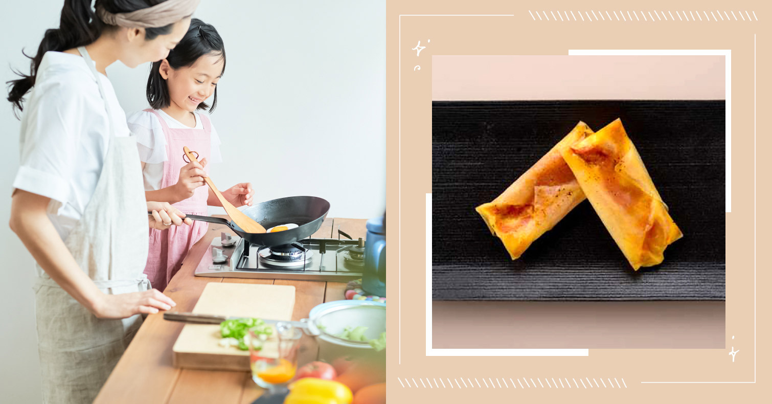 15分鐘快速食譜！外皮酥脆＆內餡爆漿的免油炸「番茄起司春捲」 春捲、食譜、常備菜、預防骨質疏鬆、健康