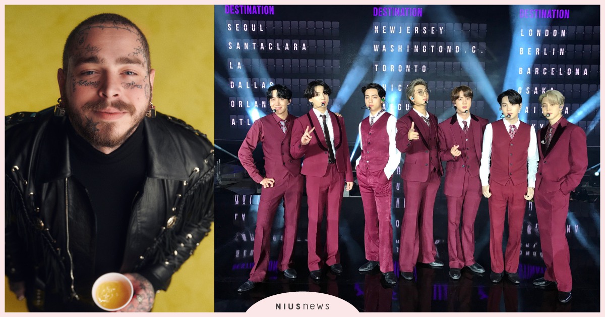 告示牌音樂獎得獎名單公佈！巨星馬龍獨得9項大獎、BTS連續4年抱走最佳社群歌手！ Billboard Music Awards、BBMAs、告示牌、巨星馬龍、Post Malone