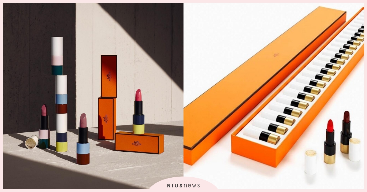 最夢幻聖誕禮盒！愛馬仕推出「24色鋼琴唇膏組」，台灣也開首間彩妝香水快閃店 愛馬仕、聖誕禮盒、快閃店