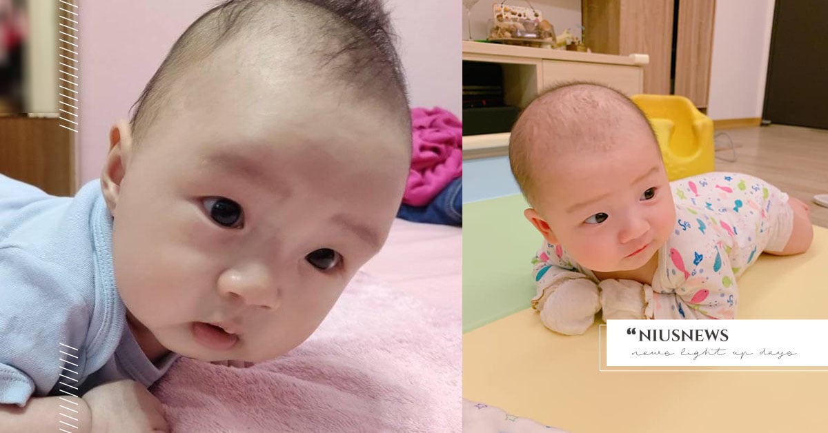 多練趴還可以顧頭型？讓寶寶快樂練趴的4個方法＆5個動作 親子妞、媽媽妞、新生兒、練趴、練抬頭、可愛、肢體發展、大動作、育兒教養