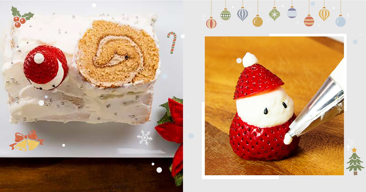 聖誕節必吃甜點！40分鐘完成手工「聖誕樹幹蛋糕」 食譜、常備菜、推薦、簡單做法、聖誕禮物