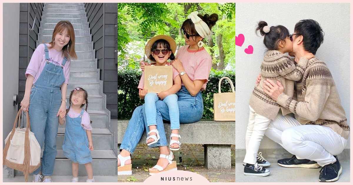 別再只穿「我愛媽咪」T恤，日本媽媽「3原則」打造注目度UPUP親子穿搭 日本、親子裝、穿搭、平價服飾