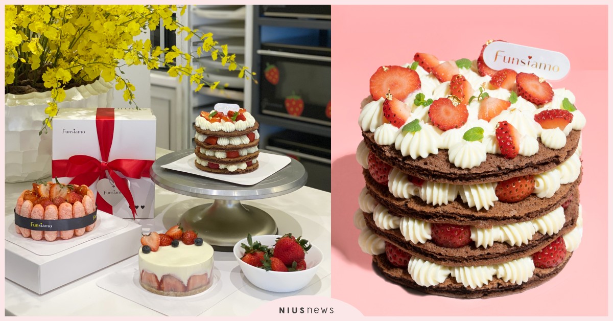 Funsiamo冬季「草莓手作蛋糕3選」！「雪藏生乳酪」新手也能輕易上手 Funsiamo玩美烘焙體驗、Funsiamo、草莓季、手做甜點、烘焙教室
