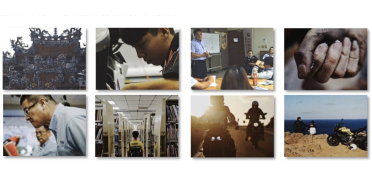 「父子手中的顏色承繼著技與心」感動上映!  機車、YAMAHA