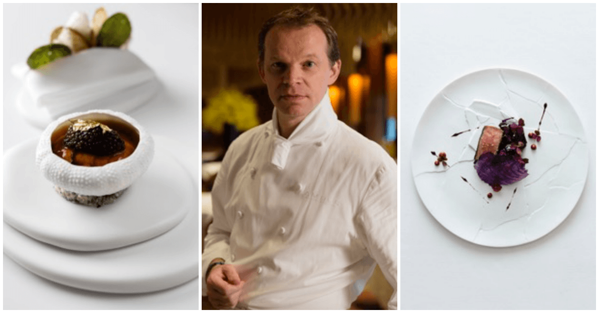 連續11年蟬聯米其林二星殊榮 獲得2018年「亞洲 50 大最佳餐廳」第 7名的Amber餐廳靈魂人物 李察．艾古布司〈Richard Ekkebus〉來台獻上《傳奇經典饗宴》 