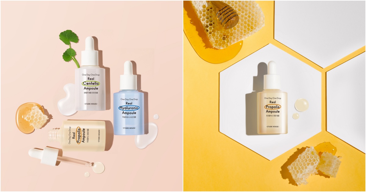 ETUDE HOUSE 每日滴安瓶精華露系列～在換季時或肌膚不穩定時，每日一滴照顧出健康穩定肌底！ 