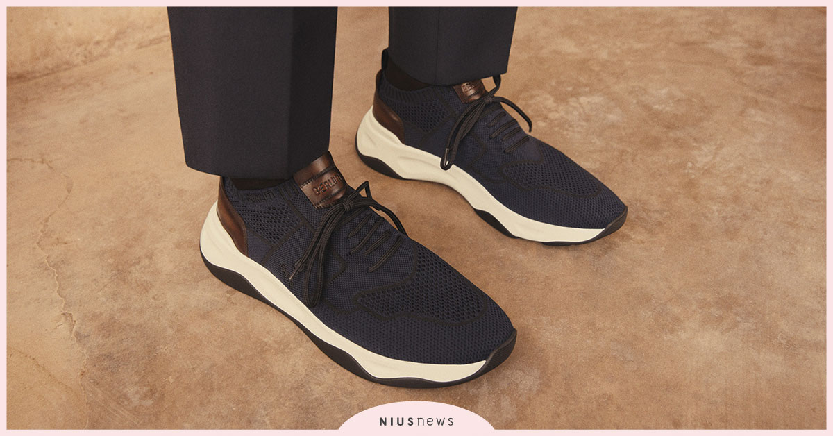 Berluti 發布首款針織運動鞋履 Shadow 系列 #Berluti、#針織運動鞋、#Shadow