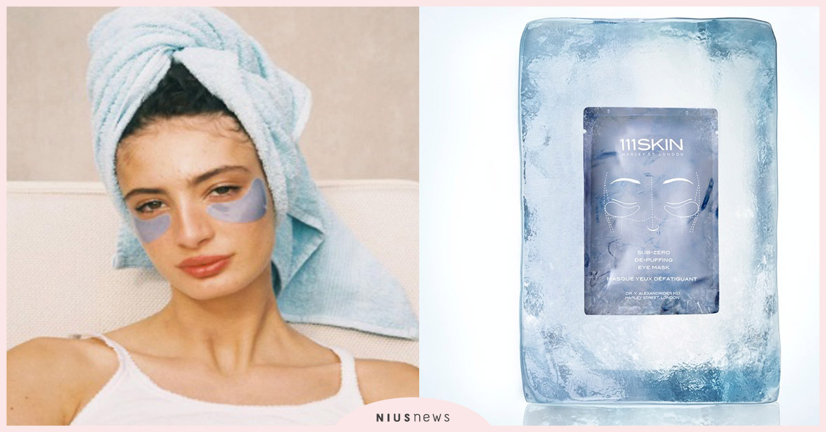 111SKIN夏日涼感眼周激活對策！  20分鐘完勝疲憊泡泡眼 恢復緊緻神采 111SKIN、保養、眼膜、極光激能保濕水凝霜、極光激能天使眼膜、黑鑽超光速全能C