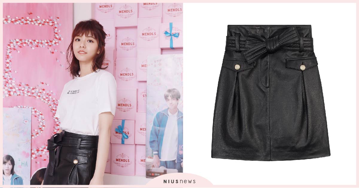 女星宋芸樺身穿Maje 2019春夏系列出席電影宣傳專訪 Maje、宋芸樺、春夏裝