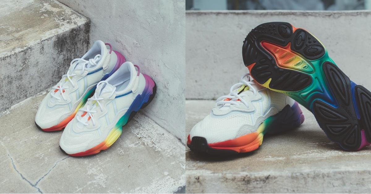 adidas OZWEEGO “ PRIDE ”   |  象徵愛與性別平權復古彩虹老爹鞋款  adidas、性別平權、彩虹、老爹鞋