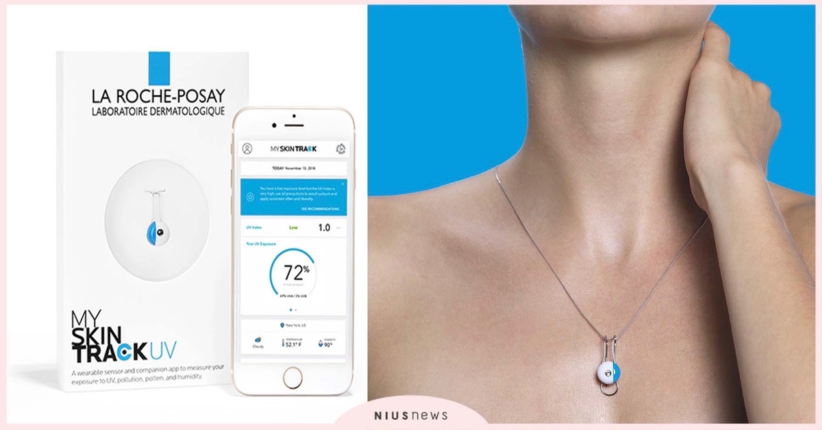 理膚寶水MY SKIN TRACK UV 全球首創肌膚行動UV偵測器測量紫外線強度、污染程度 美容、科技、理膚寶水、SKIN