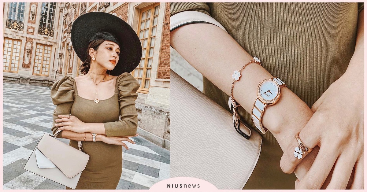 Folli Follie 歡慶品牌來台20周年 唐葳凡爾賽宮取景演繹幸運草輕珠寶的浪漫華麗 時尚、穿搭、珠寶、Folli Follie