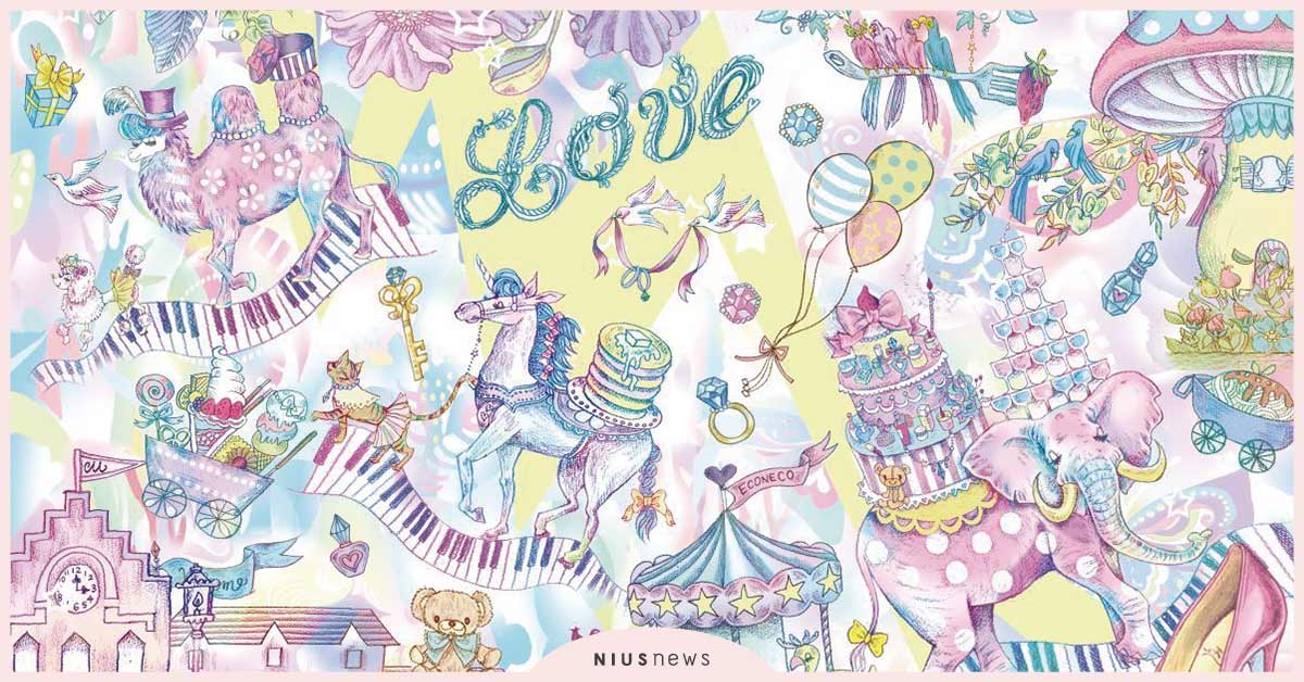 史上最萌！「ECONECO南西誠品快閃店」夢幻開展！ 萌系、夢幻、快閃店