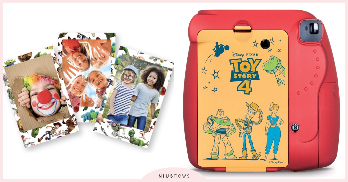 玩總迷必收！《玩具總動員4》instax mini拍立得相機與底片 富士軟片、玩具總動員4、instax mini、拍立得