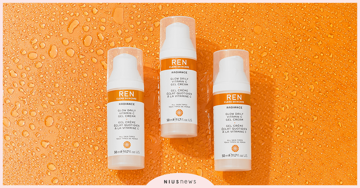 REN 鮮果C亮顏保濕乳，雪酪般輕盈水潤、無果酸配方，敏感肌也適用 保濕、敏感肌