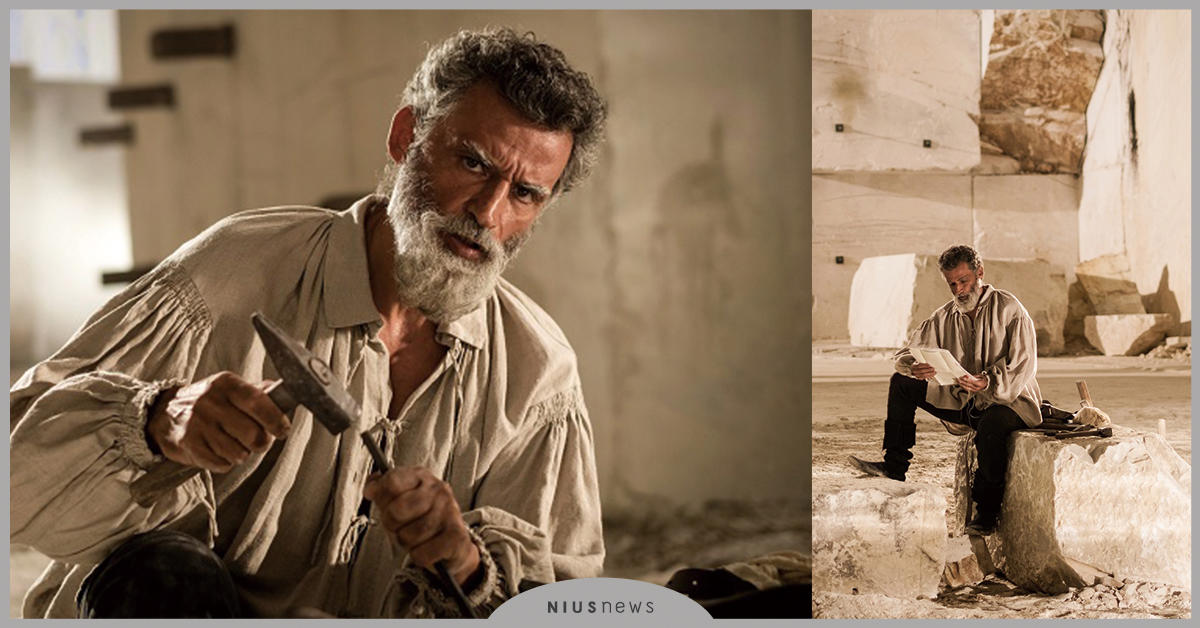 仰頭重繪創世紀《米開朗基羅》男星職災奪影帝 創世紀、米開朗基羅、義大利影帝、安瑞克羅維梭、無盡之詩