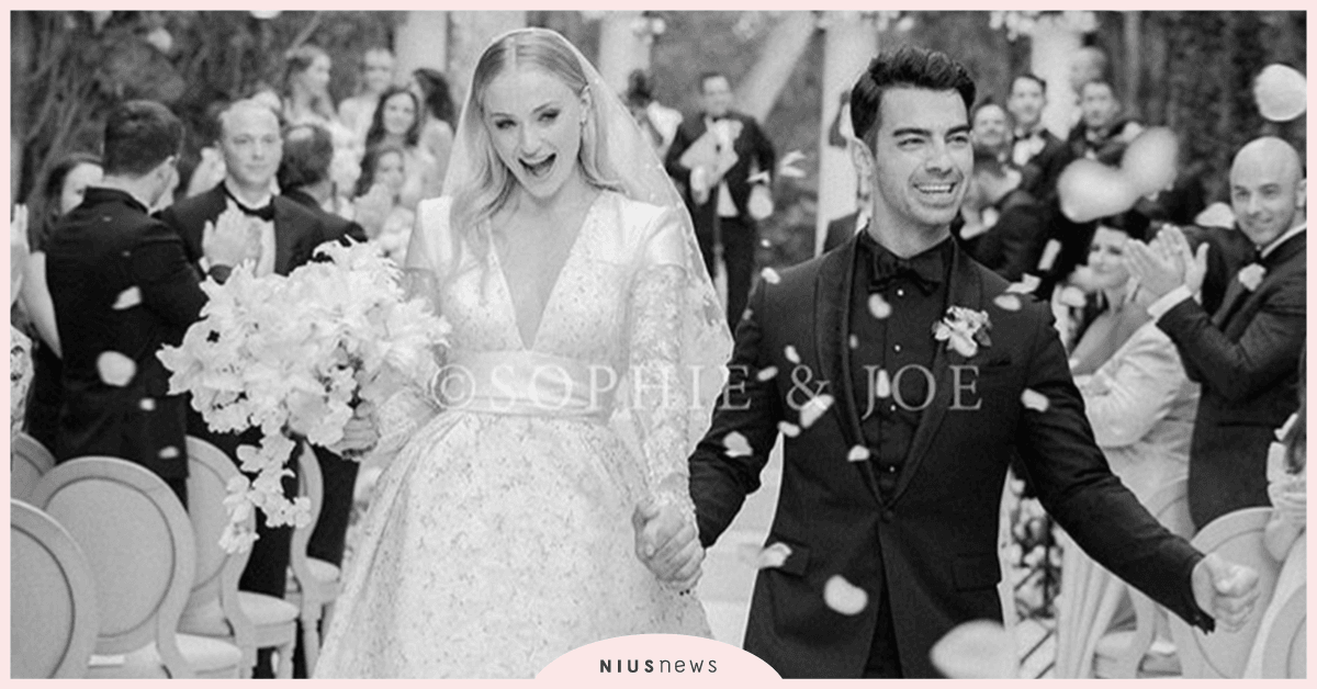 強納斯兄弟Joe Jonas身穿Berluti定製西服出席婚禮 強納斯兄弟、Berluti、西服、婚禮