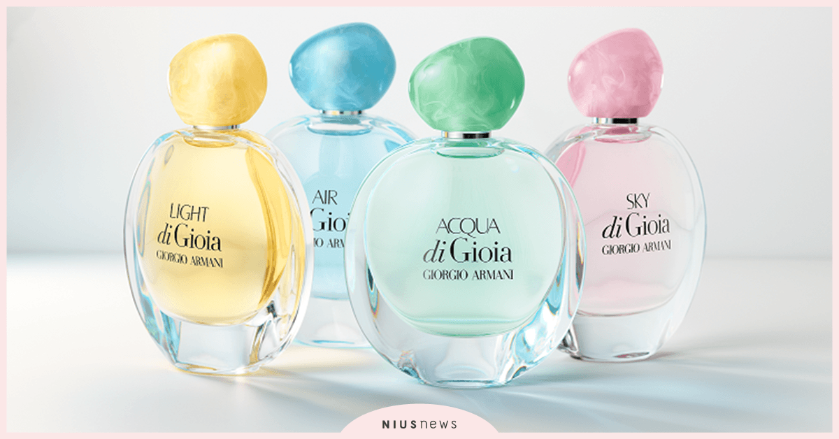 Giorgio Armani:di Gioia寄情水淡香精系列 Giorgio Armani、淡香精、di Gioia系列