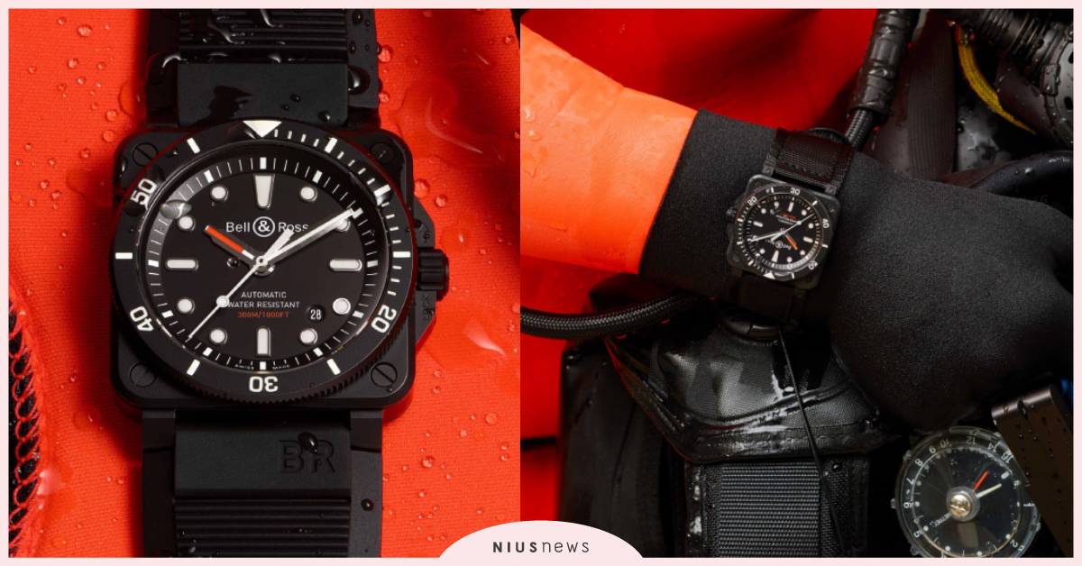 Bell & Ross 純粹主義的專業錶現 挑戰海洋與天空的深潛時計  bellandross、手錶、柏萊士、潛水錶、浮潛、男錶、防水錶