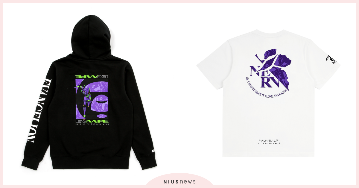 AAPE x EVANGELION RACING系列 7月26日 正式登場！  AAPE、EVANGELION RACING