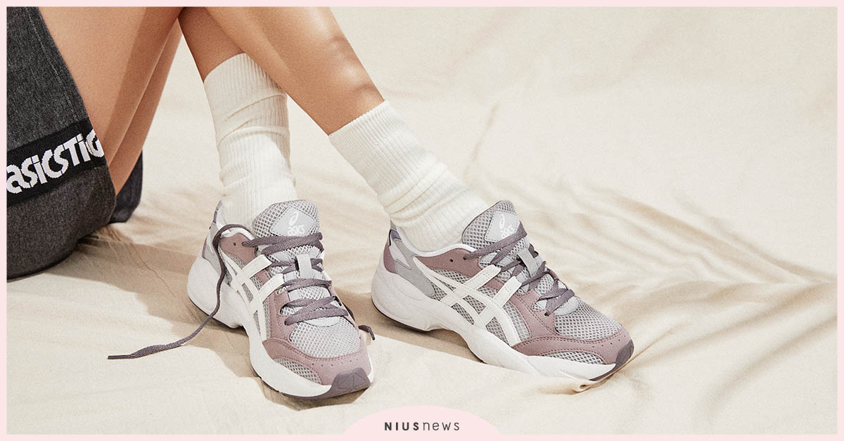 少女請尖叫！最強老爹鞋ASICS GEL-BND 粉嫩登場～奶霜紫、芝麻聖代、雪酪白！冰淇淋配色陪妳CHILL今夏！ 老爹鞋、asics、少女配色