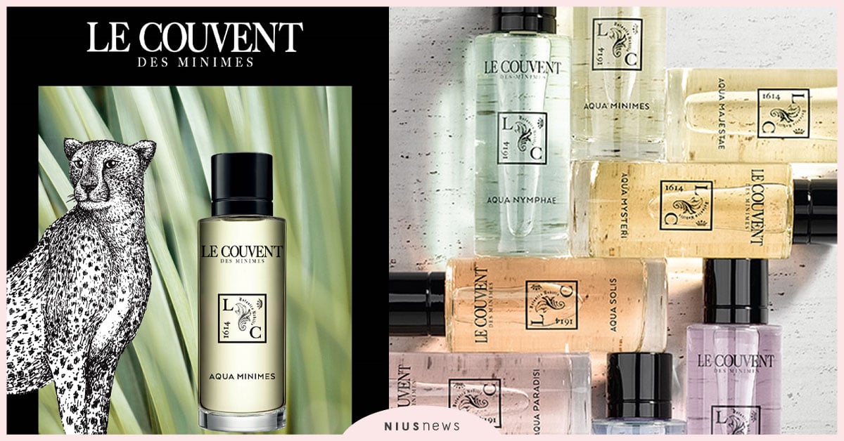 Le Couvent des Minimes 洛蔻芳 Aqua Minimes 米尼姆之水  清新甜美果園中的第一道光，伴隨著雪松香氣而來…… Le Couvent des Minimes、洛蔻芳、