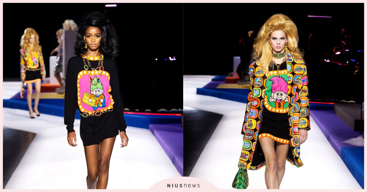 MOSCHINO推出發大財魔髮小精靈 Good Luck Trolls 膠囊系列  MOSCHINO、 魔髮小精靈、 GoodLuckTrolls膠囊系列