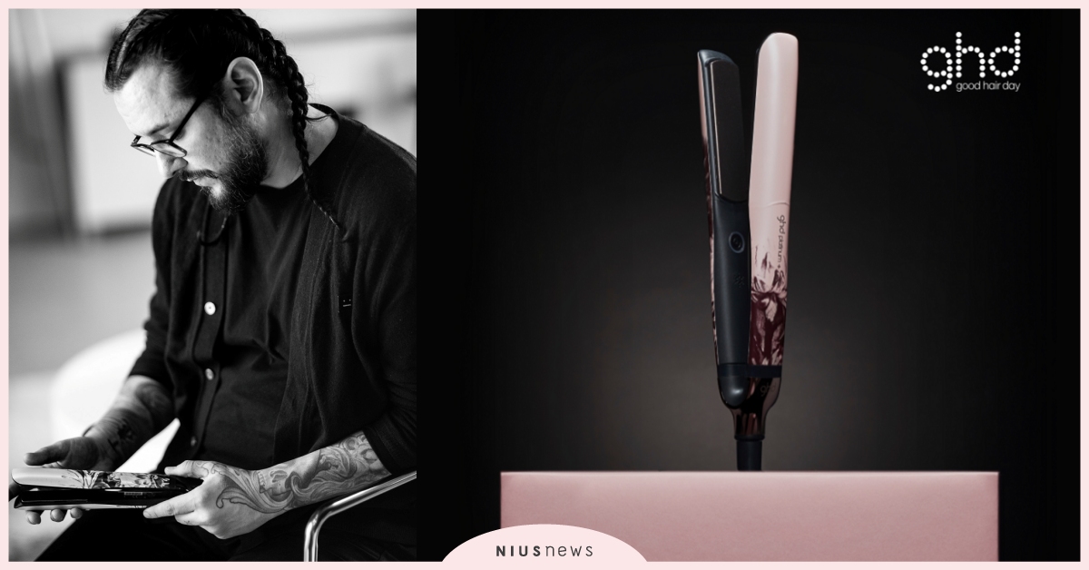 我的印記 我的故事 ghd 跨界與名人刺青師David Allen合作 以行動支持乳癌防治 ghd、造型工具、造型夾、David Allen、刺青