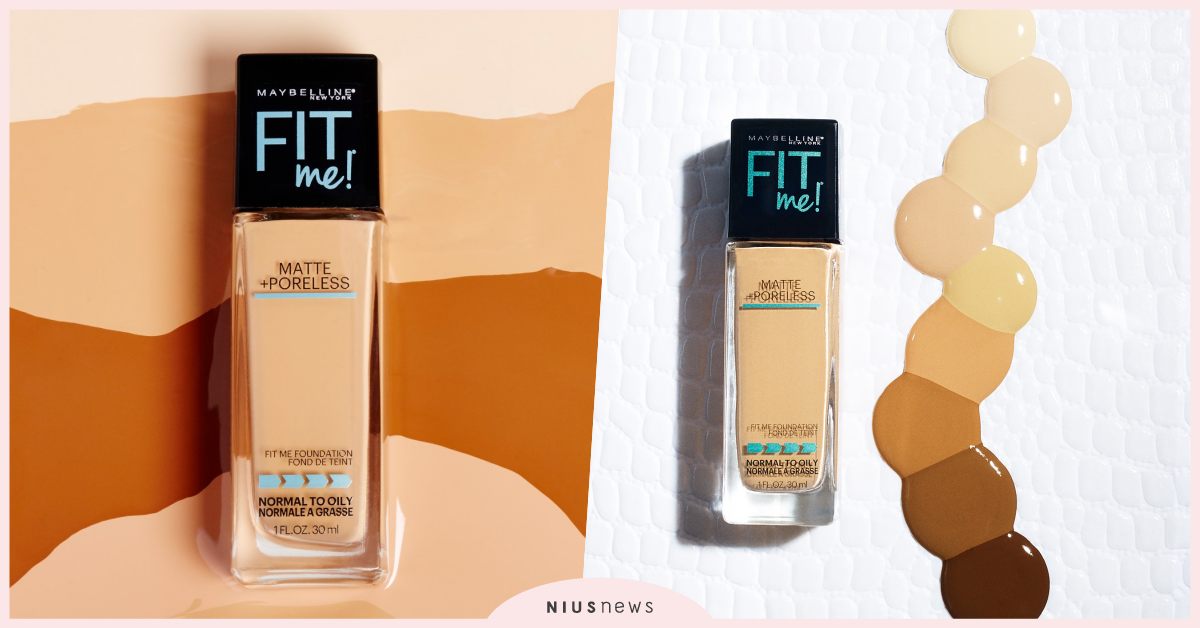 NO.1國民粉底液 好評爆棚再升級！ 媚比琳、 FITME反孔特霧粉底液、 FITME水光奇蹟粉底液、 開架底妝王