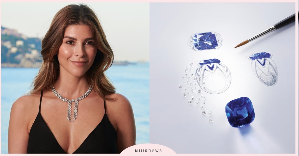 伯爵親獻近兩億六千萬頂級53.44克拉緬甸藍寶石戒指，尊貴奢訪台北101，魅力盛放World Masterpiece珠寶腕錶展 PIAGET、藍寶石、珠寶、鑽石、戒指