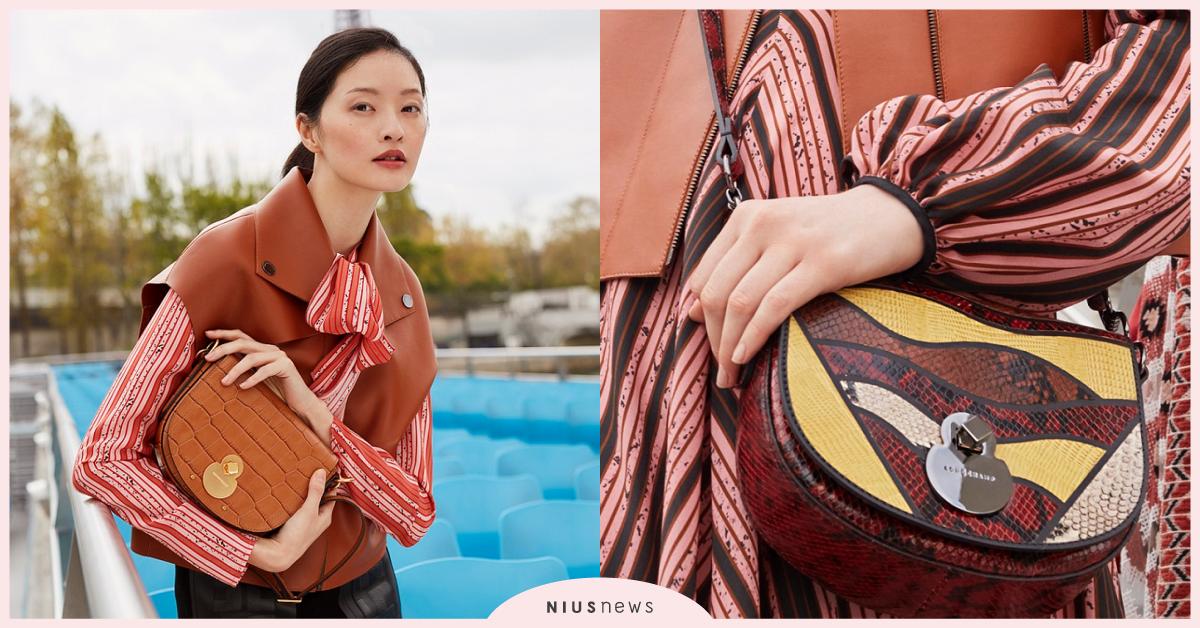 Longchamp2019秋冬Cavalcade系列玩轉風格！韓流巨星IU寵愛經典手袋，展現女王氣勢！ Longchamp、Cavalcade、秋冬系列、IU、皮夾包、包包、李晨華