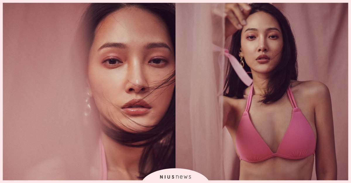 Brave your Pink Power！WAVE SHINE攜手宣傳大使「林映唯」響應乳癌防治，推出公益限定粉色比基尼！ WAVE SHINE、林映唯、乳癌防治、粉色、比基尼