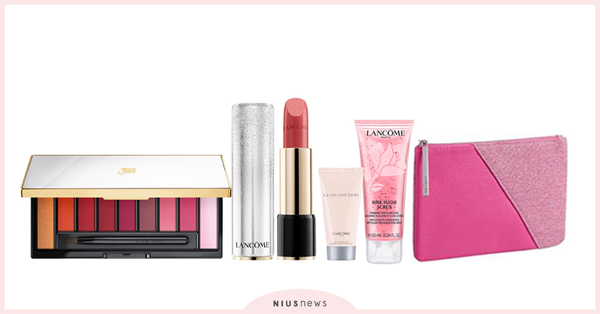 宛如置身銀白色的巴黎冬日  蘭蔻冰雪奇蹟聖誕限量彩妝  讓唇瓣綻放優雅巴黎節慶唇色 唇膏、唇彩盤、蘭蔻