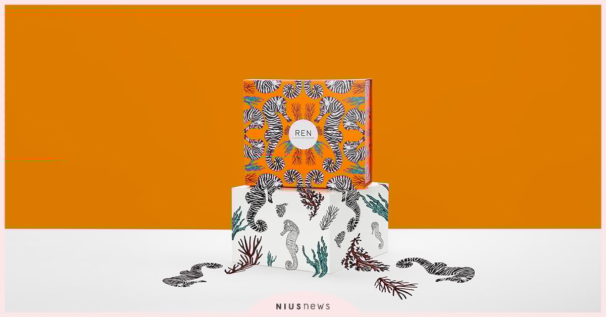 英國純淨保養專家 REN 2019耶誕限定禮物系列 攜手時尚品牌 Silken Favours 探索自然瑰麗色彩 保養品、REN、耶誕限定、Silken Favours、