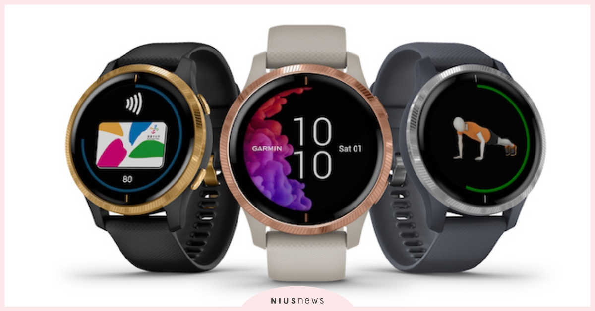 型動力美學Venu 5日貼身不斷電 內建逾百種健身計畫 Garmin、Venu AMOLED GPS、智慧腕錶、Vivoactive 4、新品、健身、運動