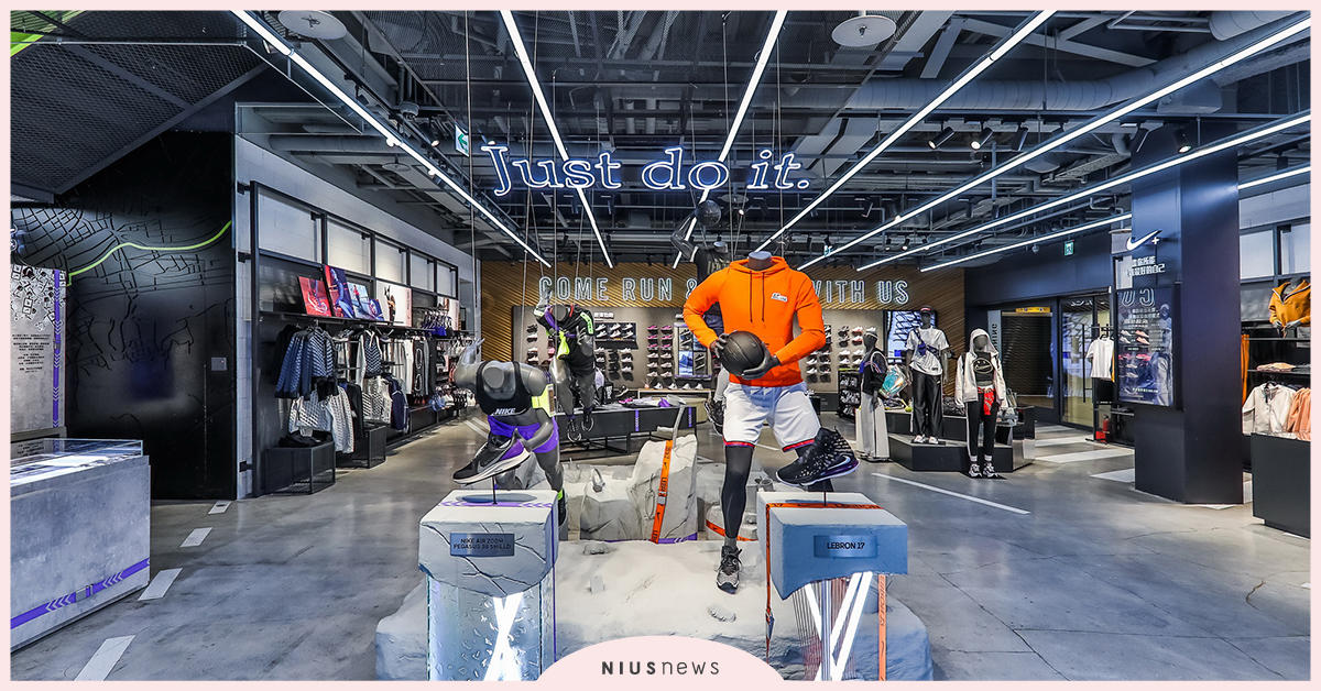 「猶豫 是對自己太客氣」NIKE以精彩主題視覺與多元產品服務打造熱血應援據點 NIKE、 JUST DO IT、 運動用品
