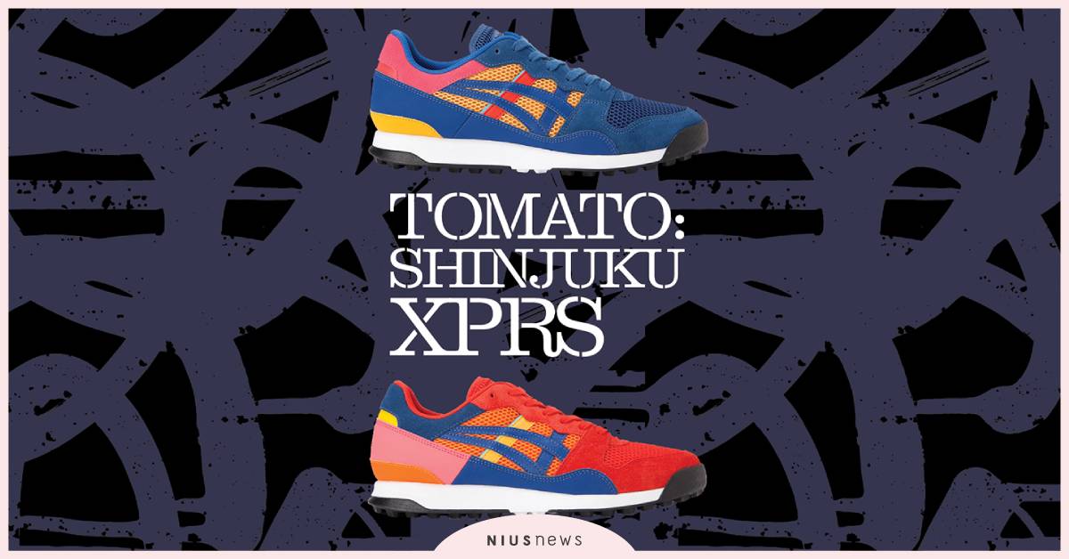 穿上東京新宿的炫目霓虹色光 Onitsuka Tiger鬼塚虎聯名鞋款 大展都會活力時尚 Onitsuka Tiger、東京新宿、鬼塚虎、聯名鞋、TOMATO SHINJUKU XPRS