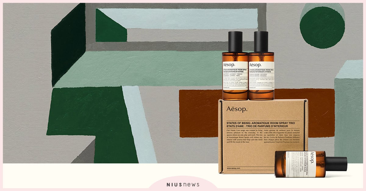 Aesop芳香室內噴霧三重奏 賦予空間馥郁沁心的氣味 Aesop、芳香、室內噴霧