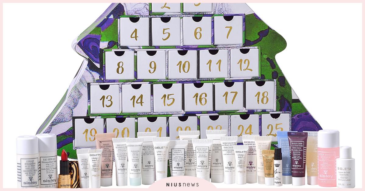跟著Sisley起過聖誕2019倒數月曆 聖誕倒數25天 養成自信發光好膚質 Sisley、聖誕禮物、聖誕倒數月曆、2019倒數、保養