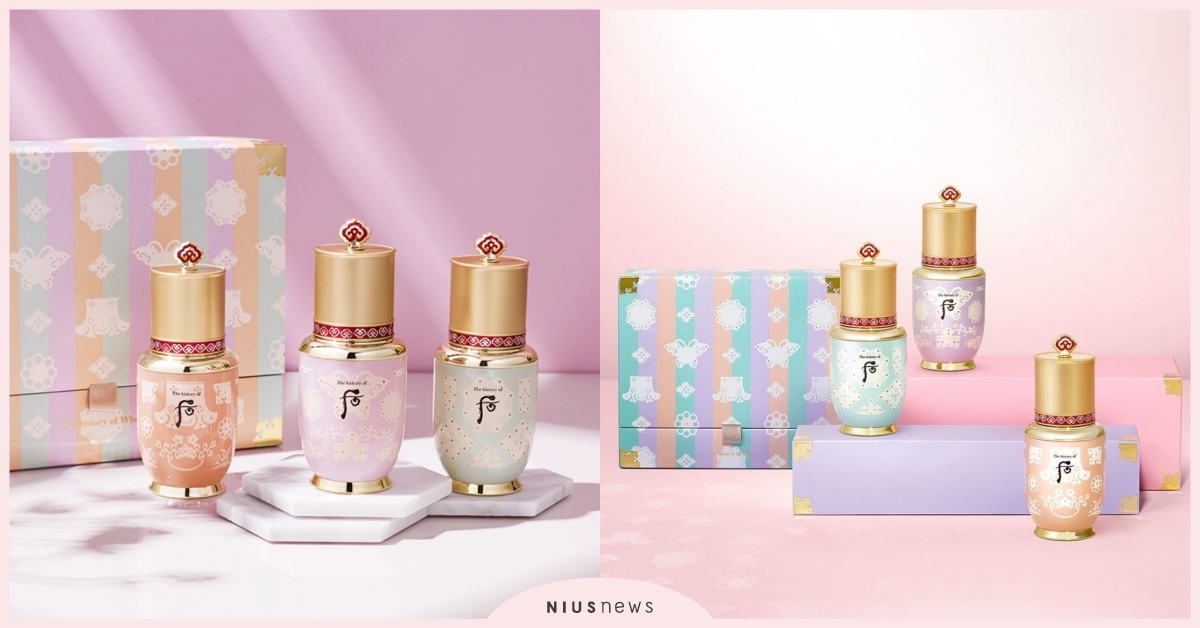 經典重生秘帖換上繽紛新裝!秘帖馬卡龍三色禮盒限定上市 后、重生秘帖、馬卡龍色、保養